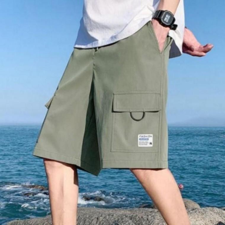여름 밴딩 반바지 데일리 남성 숏팬츠 카고 5부 바지