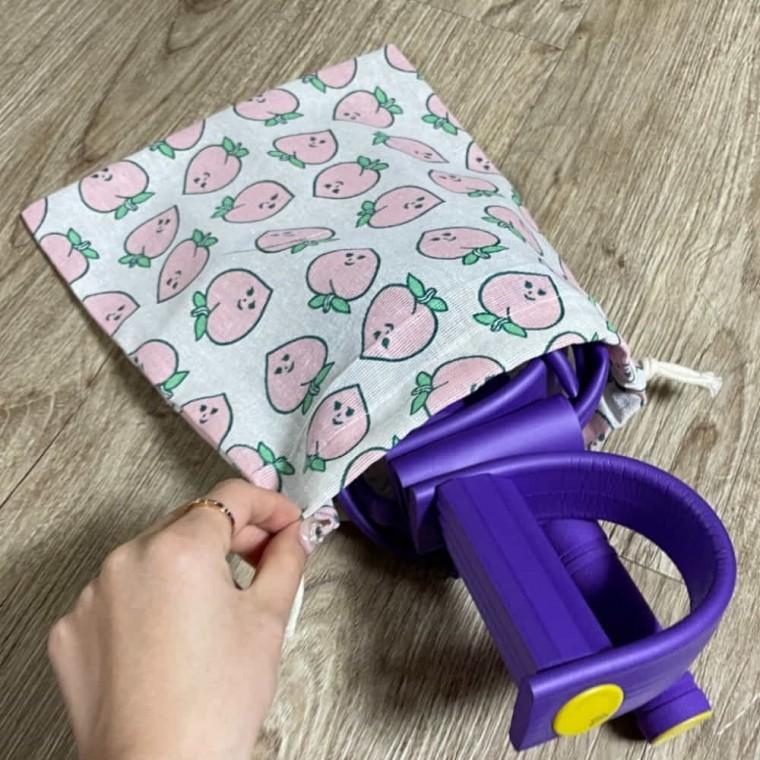 조리개파우치 대 여행용파우치 광목파우치