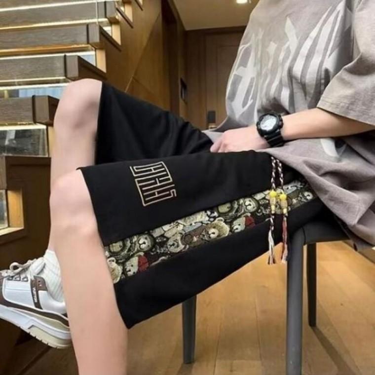 남자버뮤다팬츠 고무줄 밴딩 남자반바지 남자여름바지