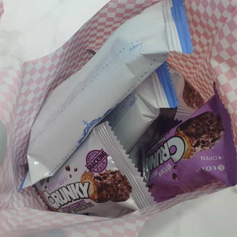 포장 비닐봉투 핑크 10매입 과자봉지 선물용비닐봉투