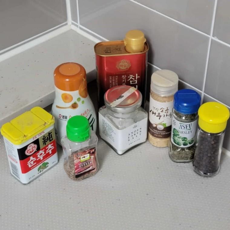오염방지 서랍매트 중형 투명매트 신발장매트