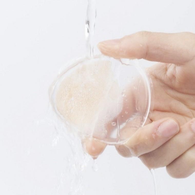선크림 메이크업 스펀지 화장 실리콘 쿠션 퍼프