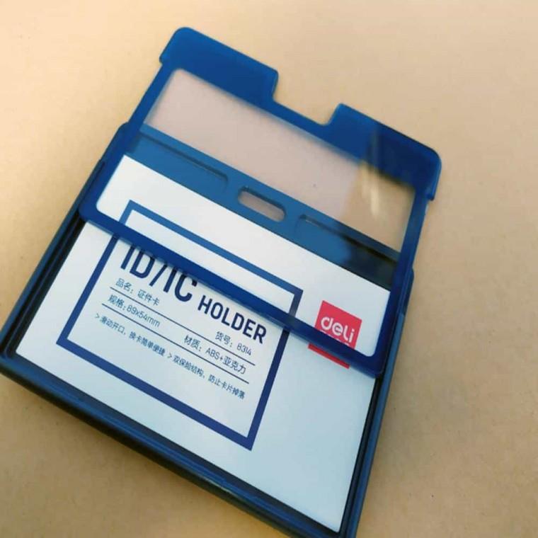 아크릴 사원증 케이스 네이비