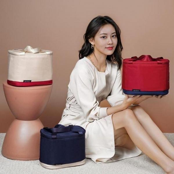 직장인 런치 박스 2단 대용량 신축 가방 도시락 런치백 보냉 파우치 주머니 미니보냉