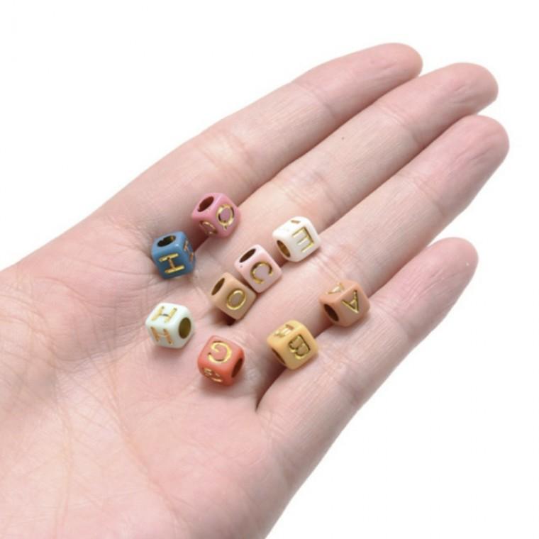 알파벳 이니셜 팔찌 비즈