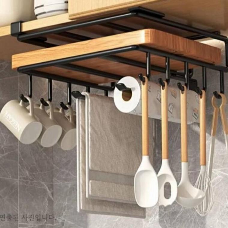 걸이식 선반랙 주방 싱크대 수납공간 정리대