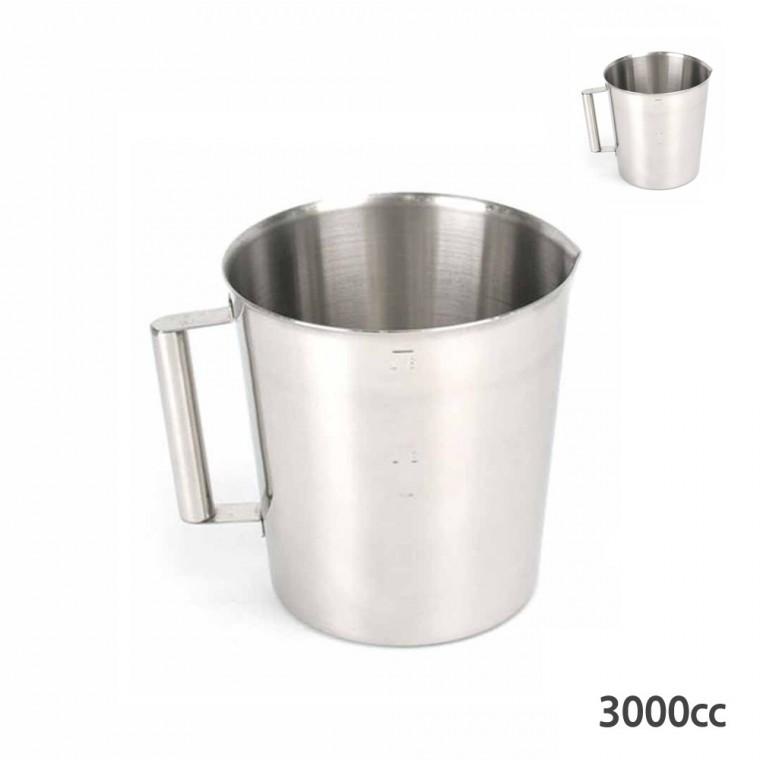 스테인레스 계량컵 3000cc 카페계량컵 라면물계량컵 믹싱계량컵