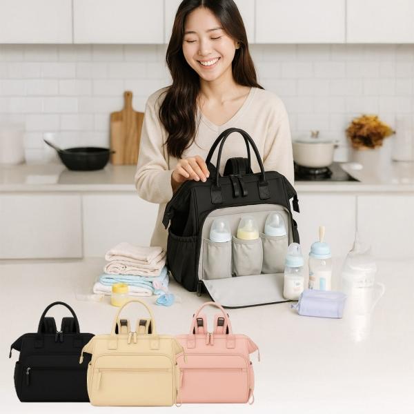 기저귀 가방 아기 유모차 외출 출산 선물 파우치 방수 이너백 백팩 엄마가방