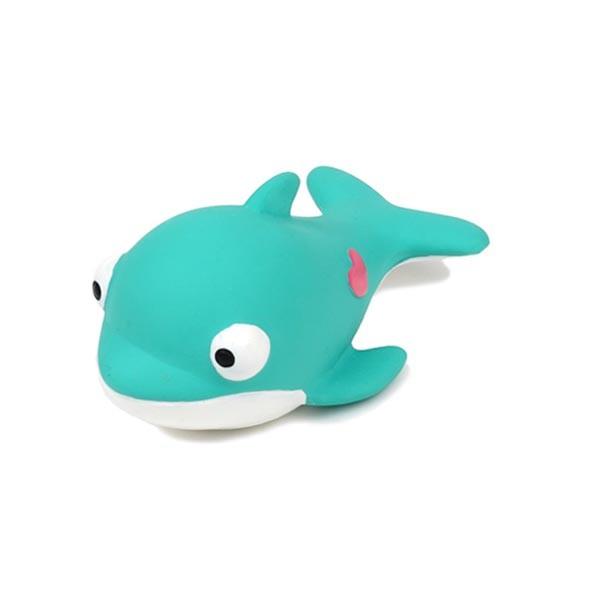(ABM도매콜) 패리스독 오션애니멀 라텍스토이 고래 9x5cm