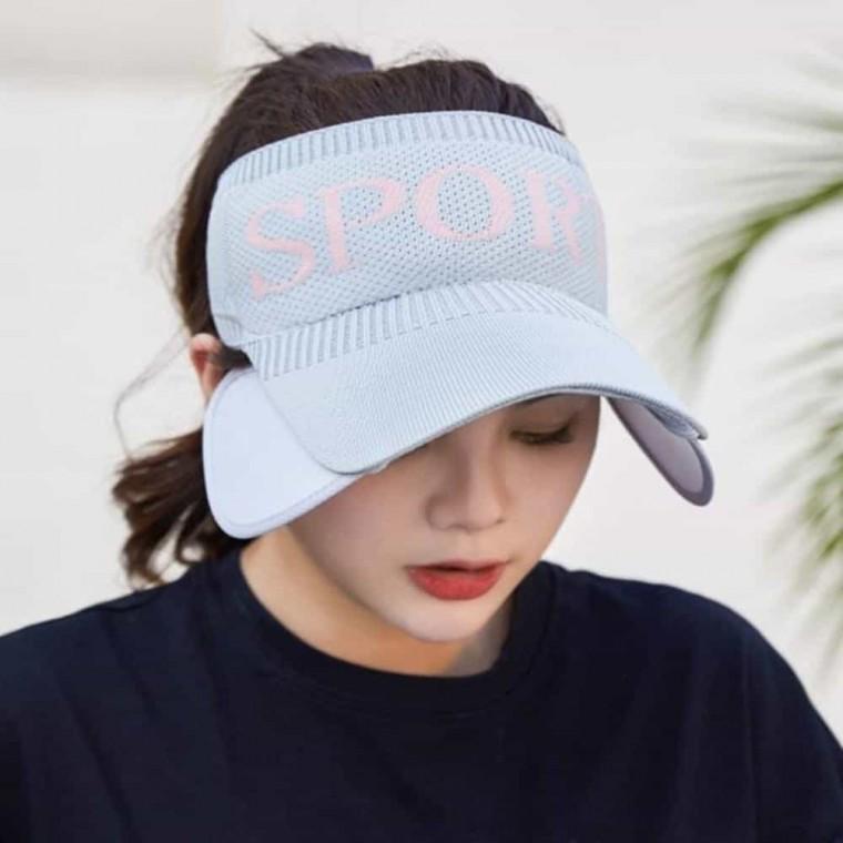 여성 스포츠 썬캡 2P