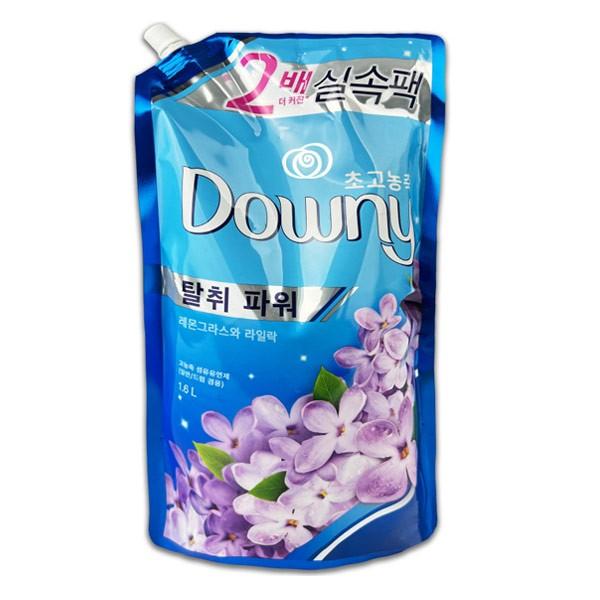 다우니 고농축 섬유유연제 레몬그라스와 라일락 1.6L -TJ 다우니 섬유유연제 빨래 세탁 실내건조 퍼퓸