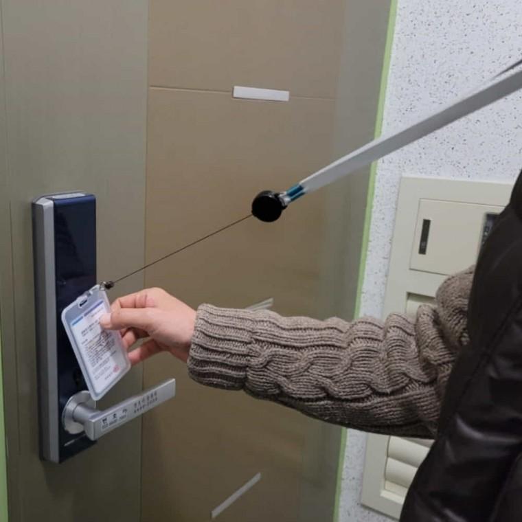 사원증목걸이 그레이 신분증목걸이 명찰케이스
