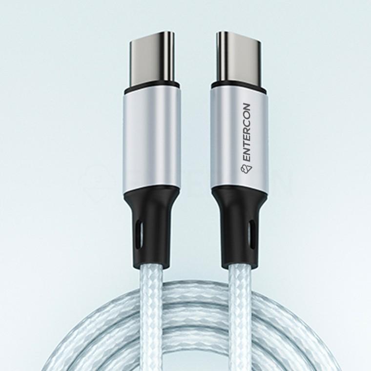 엔터콘 USB C to C 케이블 데이터 충전 60w
