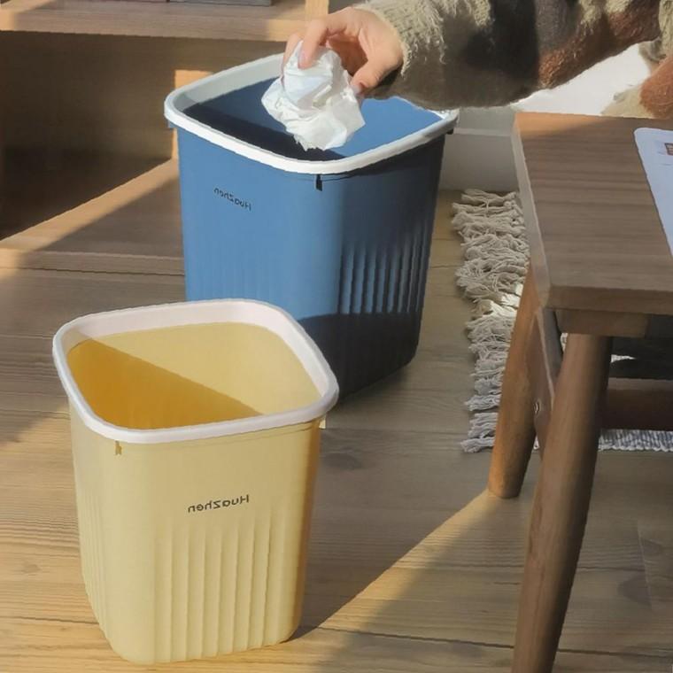 사각 오픈 휴지통 책상 사무실 화장실 쓰레기통 10L 15L