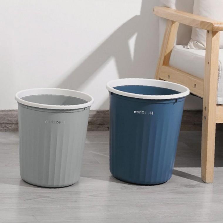 원형 오픈 휴지통 책상 사무실 화장실 쓰레기통 10L 15L