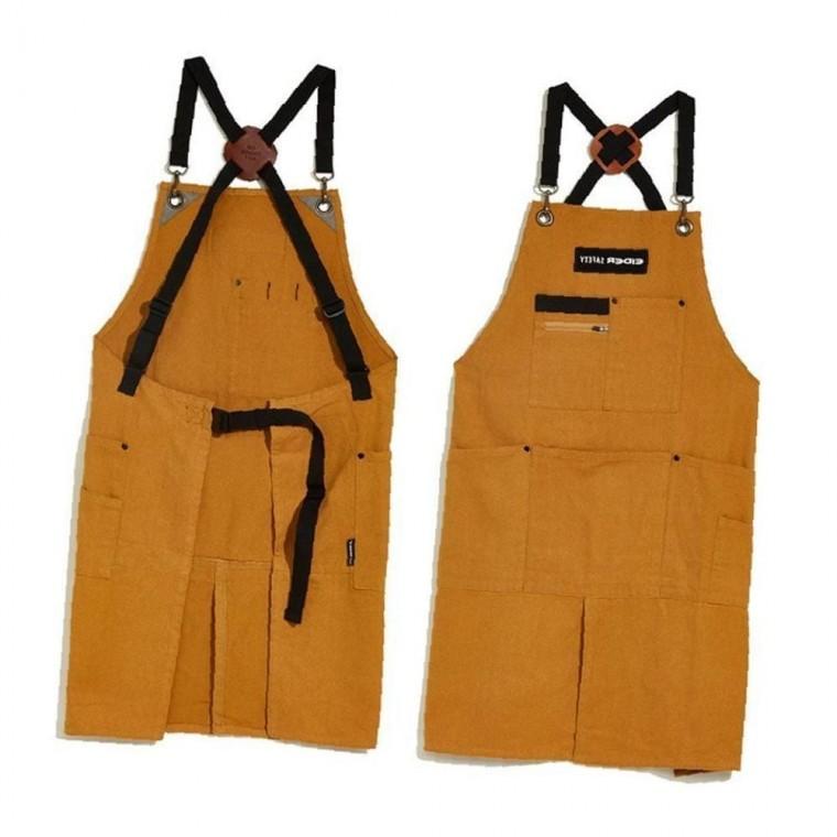 캔버스 앞치마 주방 셰프 조리사 데일리 에이프런 식당 요리