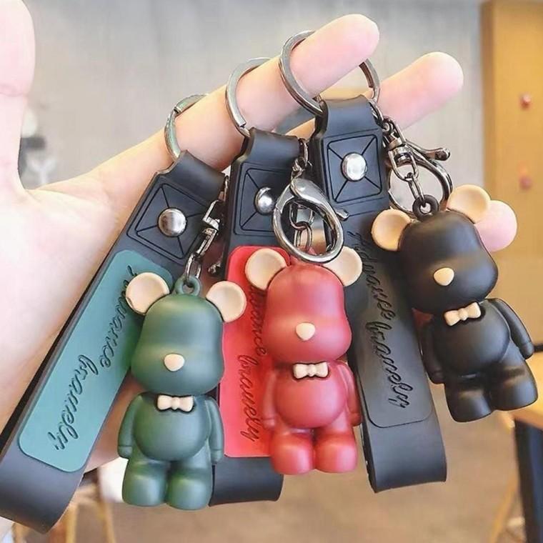 자동차 선물 곰돌이 가방 키홀더 키링 열쇠고리 홀더