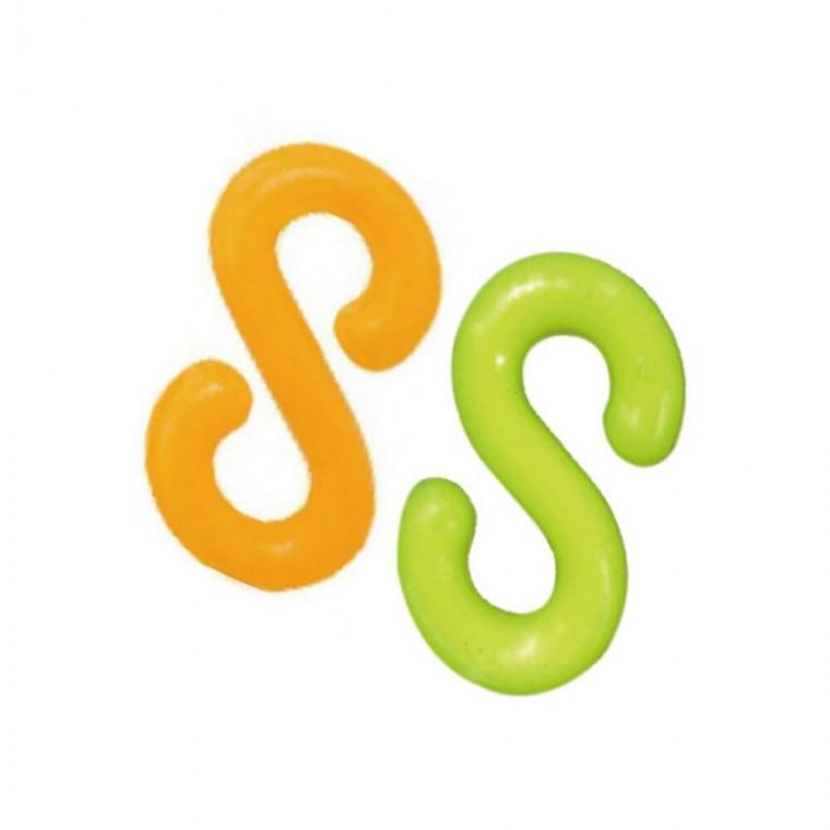 플라스틱연결고리 S형 걸이후크 S형고리 플라스틱고리