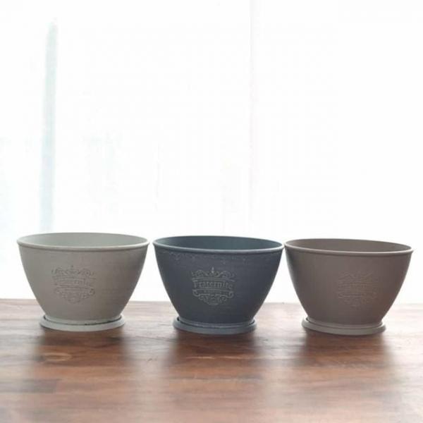 원형 24x14cm 분재형 가을꽃화분 조경화분