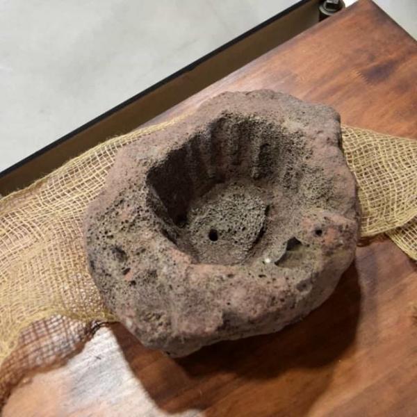 화산석 약 35cm 빈티지화분 튼튼한화분