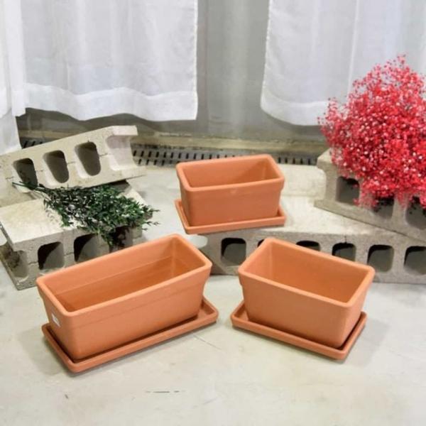 토분 26x15x13 받침 허브화분 스투키화분