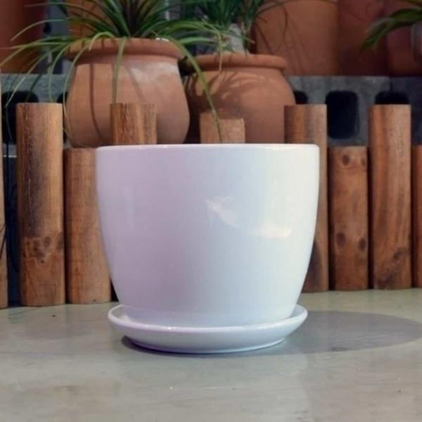 도기 화분 미분 22x18 빈화분 실내꽃화분
