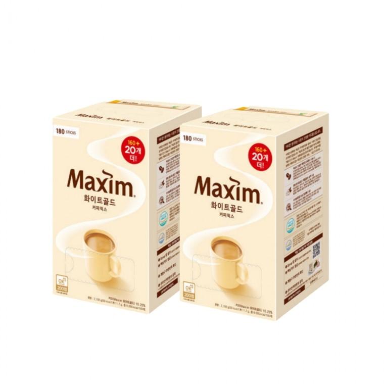 동서 맥심 화이트골드 커피믹스 180T X 2개