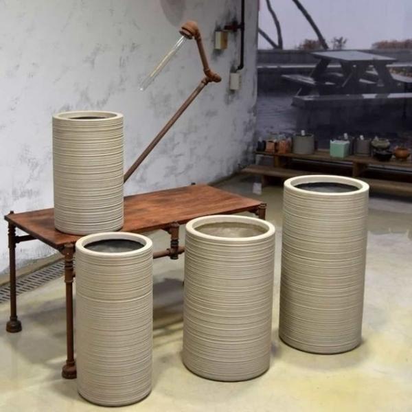 원통형 화분 24x50cm 화분선물 회사화분