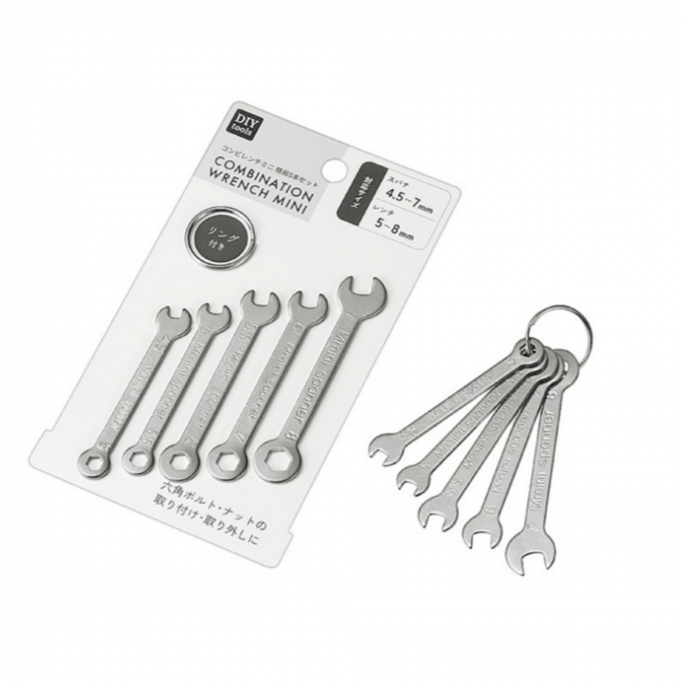 미니 콤비 스패너 렌치 5p