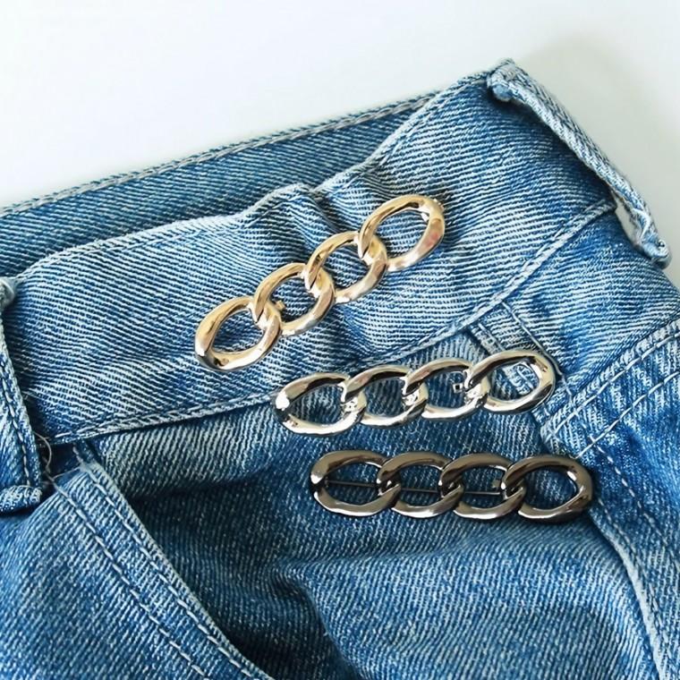 바지 허리 줄이기 옷핀 셀프 수선 브로치 핀