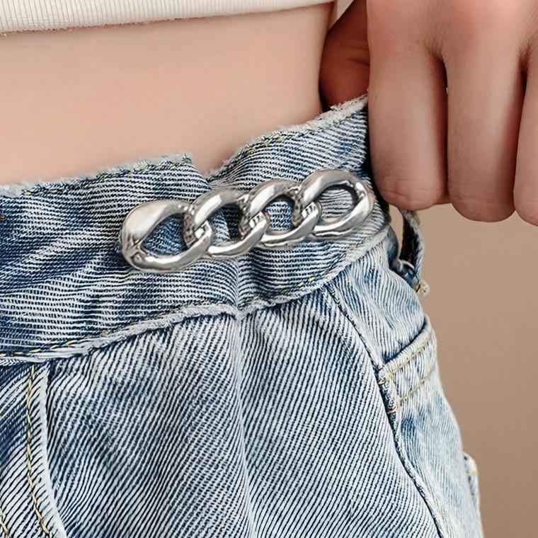 바지 허리 조절 클립 청바지 버클 줄이기