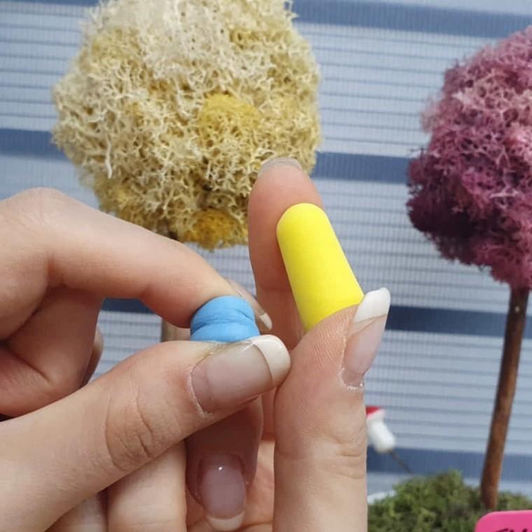 스펀지 귀마개 10개입 잠잘때소음방지귀마개 코골이귀마개