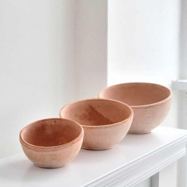 토분 사선 반원 15x9 큰화분 옥상화분