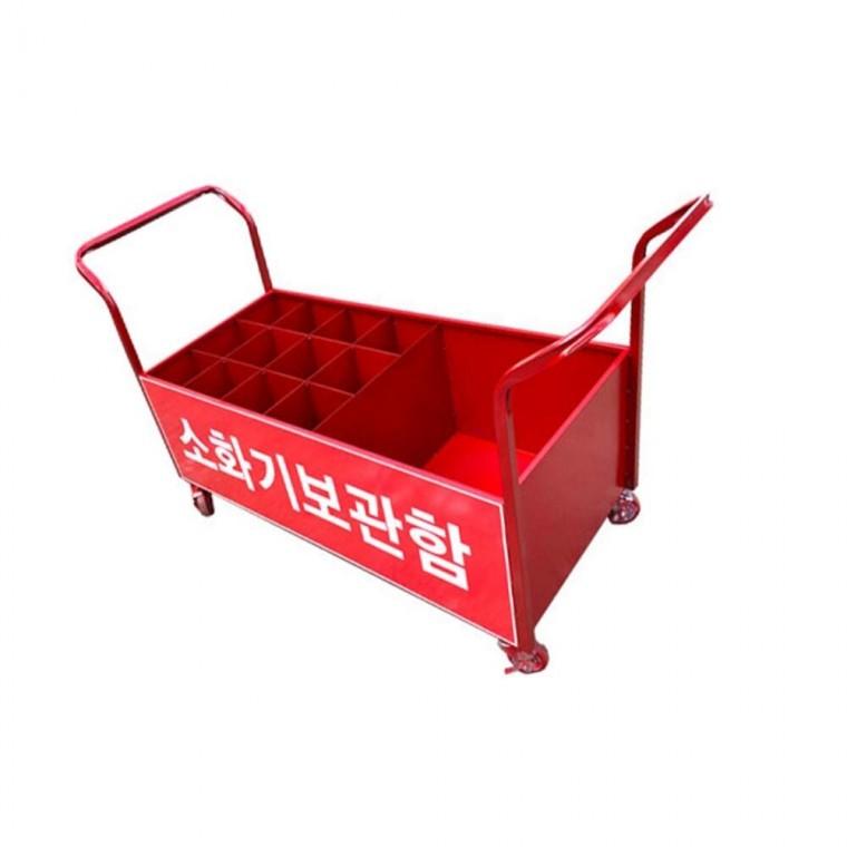 이동식소화카 JH-21 소화기보관카트 방화카 이동식소화기보관함