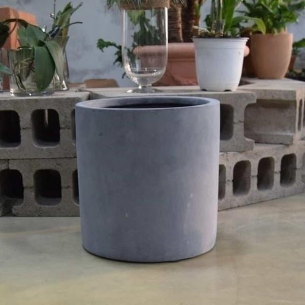 원통형 화분 40x40cm 녹보수화분 식물인테리어