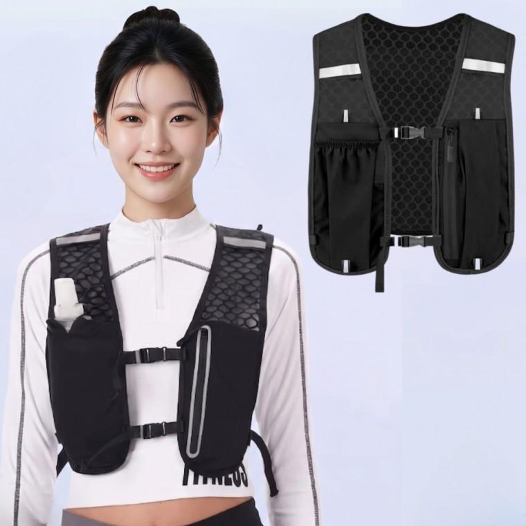 초경량러닝베스트 운동조끼 러너 메쉬 등산 수납 헬스