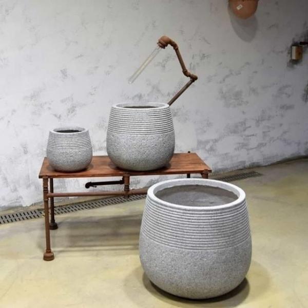 단지형 화분 26x22cm 심플한화분 디자인화분