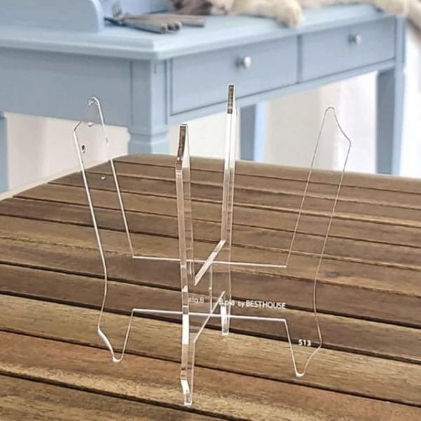 클리어 화분 스텐드 화분받침대 원예소품