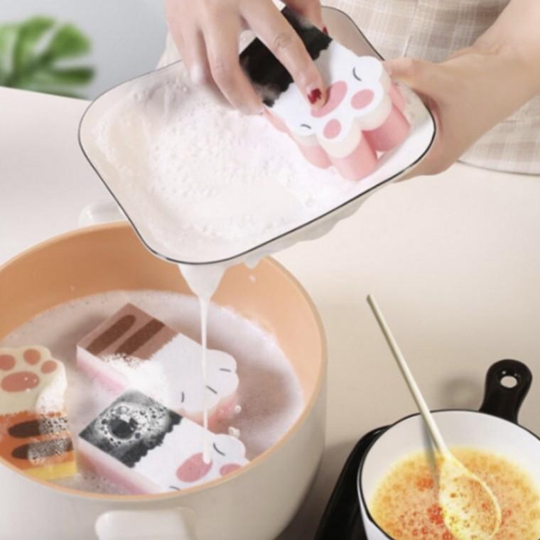 설거지 주방 수세미 귀여운 동물