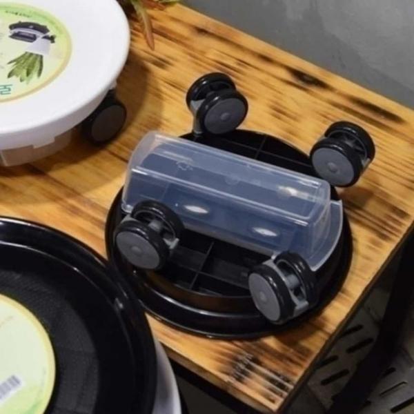 바퀴 410mm 화분 받침 바퀴화분받침대 원형화분받침