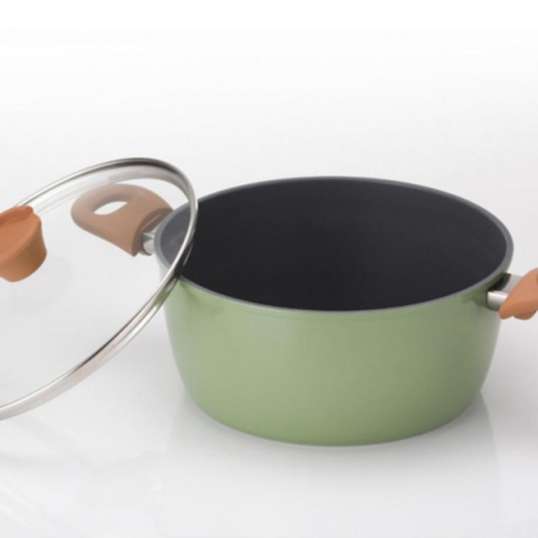 그린베일 인덕션 찌게냄비 가정용 양수 냄비 24cm