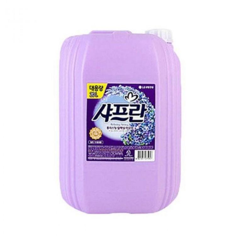 대용량 업소용 샤프란 정전기방지 섬유유연제 퍼플 20L