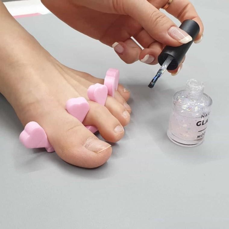 매니큐어 스펀지 2P 네일재료 네일샵용품