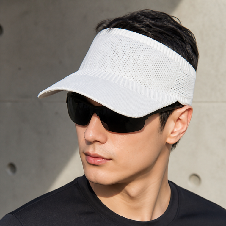 통기성 우수한 스포츠 썬캡 데일리 패션 야구 모자 밴드형