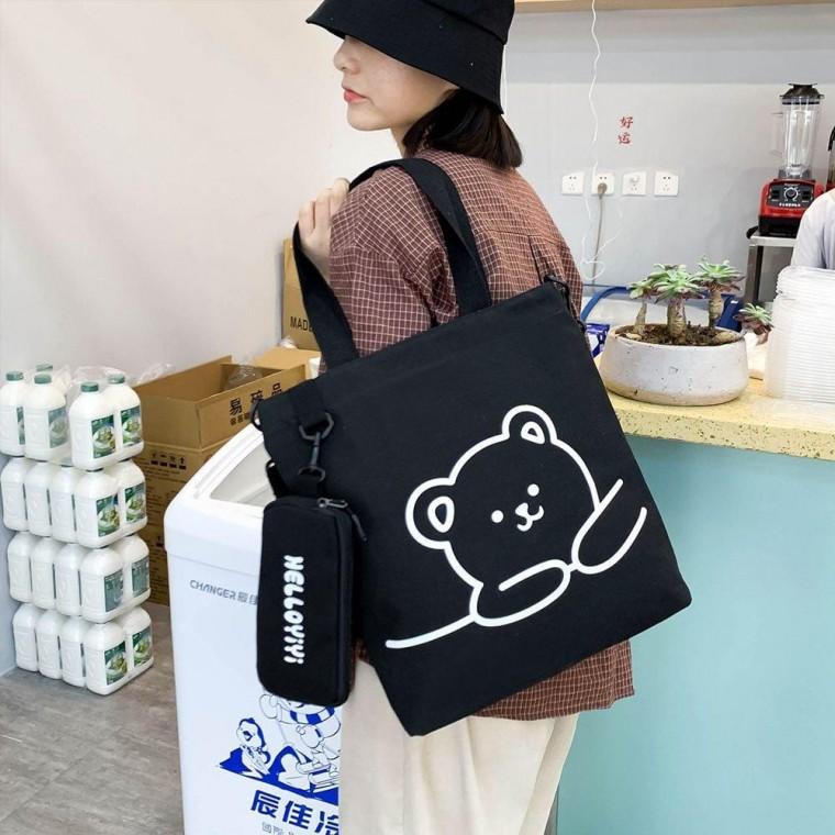 가방 초등학생 신발주머니 크로스 실내화 보조