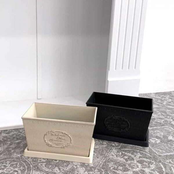화분 사각 22x12x12cm 디자인화분 낮고넓은화분