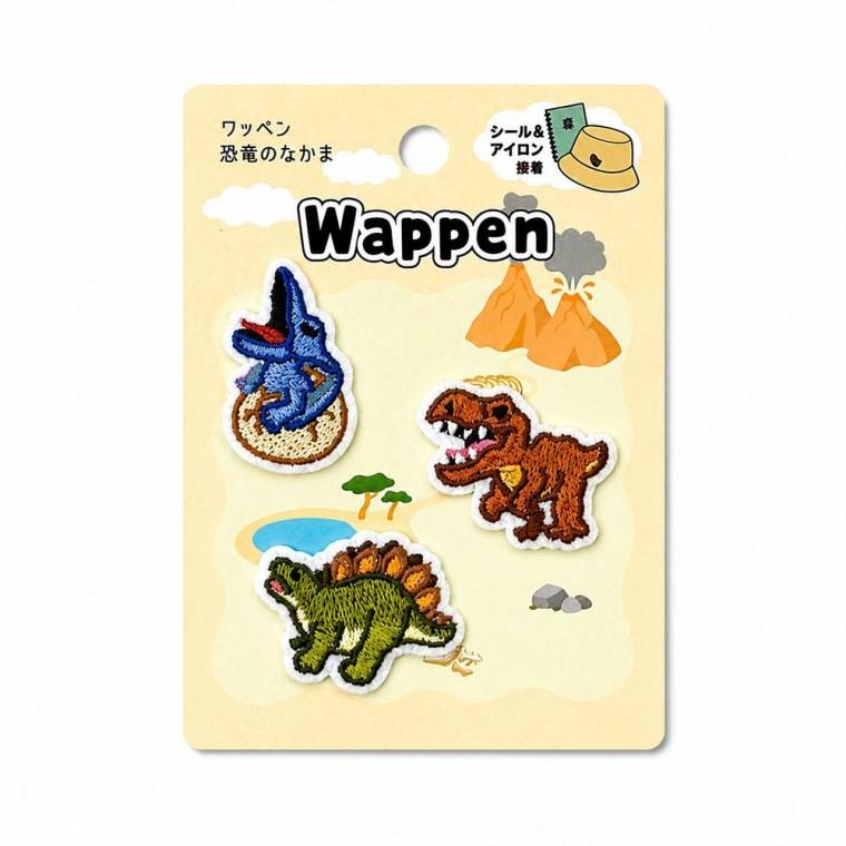 패브릭 스티커 열접착 리폼 꾸미기 패치 공룡 자수 와펜 JW01