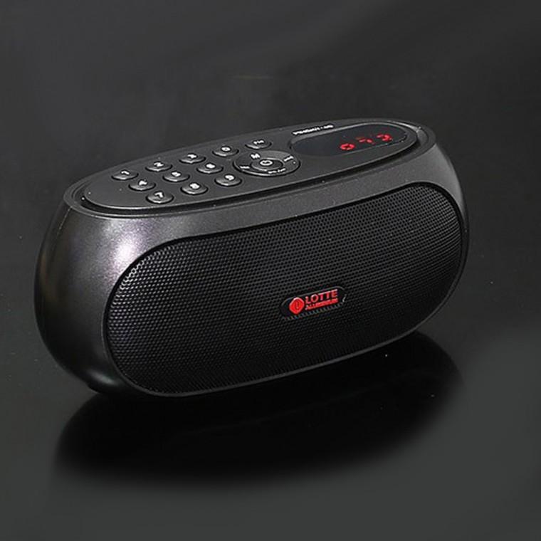 롯데 핑키40 블루투스 스피커 MP3 플레이어 FM라디오 USB SD카드
