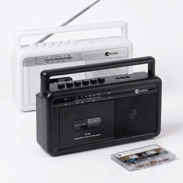 아남A20 카세트플레이어 AM FM 라디오 MP3 USB 메모리재생