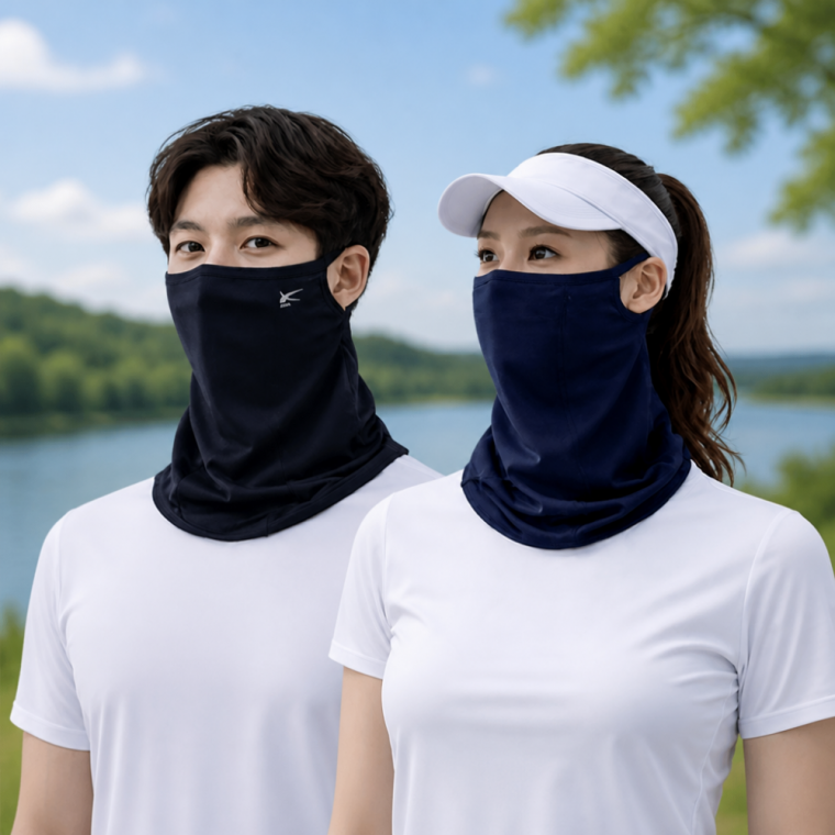 이시스 자외선 차단 쿨링 마스크 얼굴 햇빛 가리개